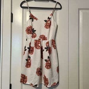 Monteau Floral Dress - LARGE